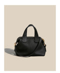 Womens Top-Layer Cowhide Dumpling Handbag