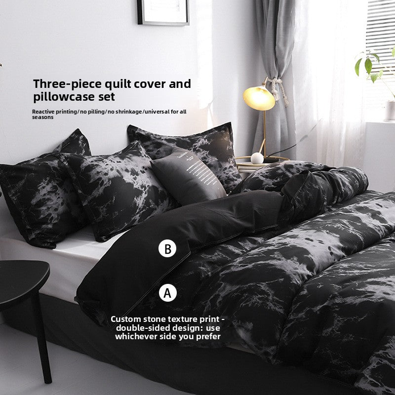 Quilt Cover Pillowcase Three Sets