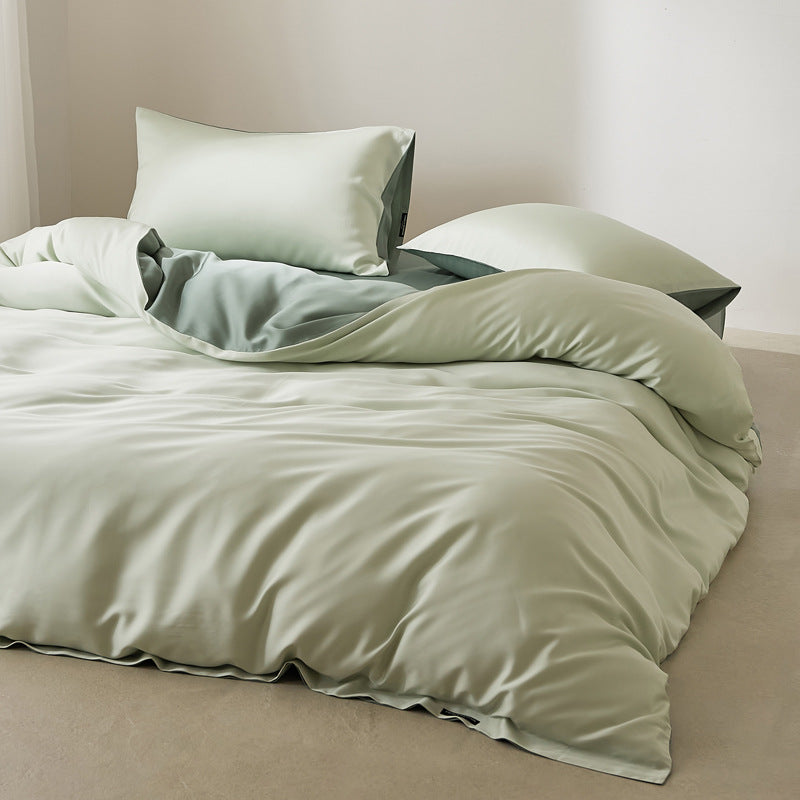 Pure Cotton Satin Bedding Set