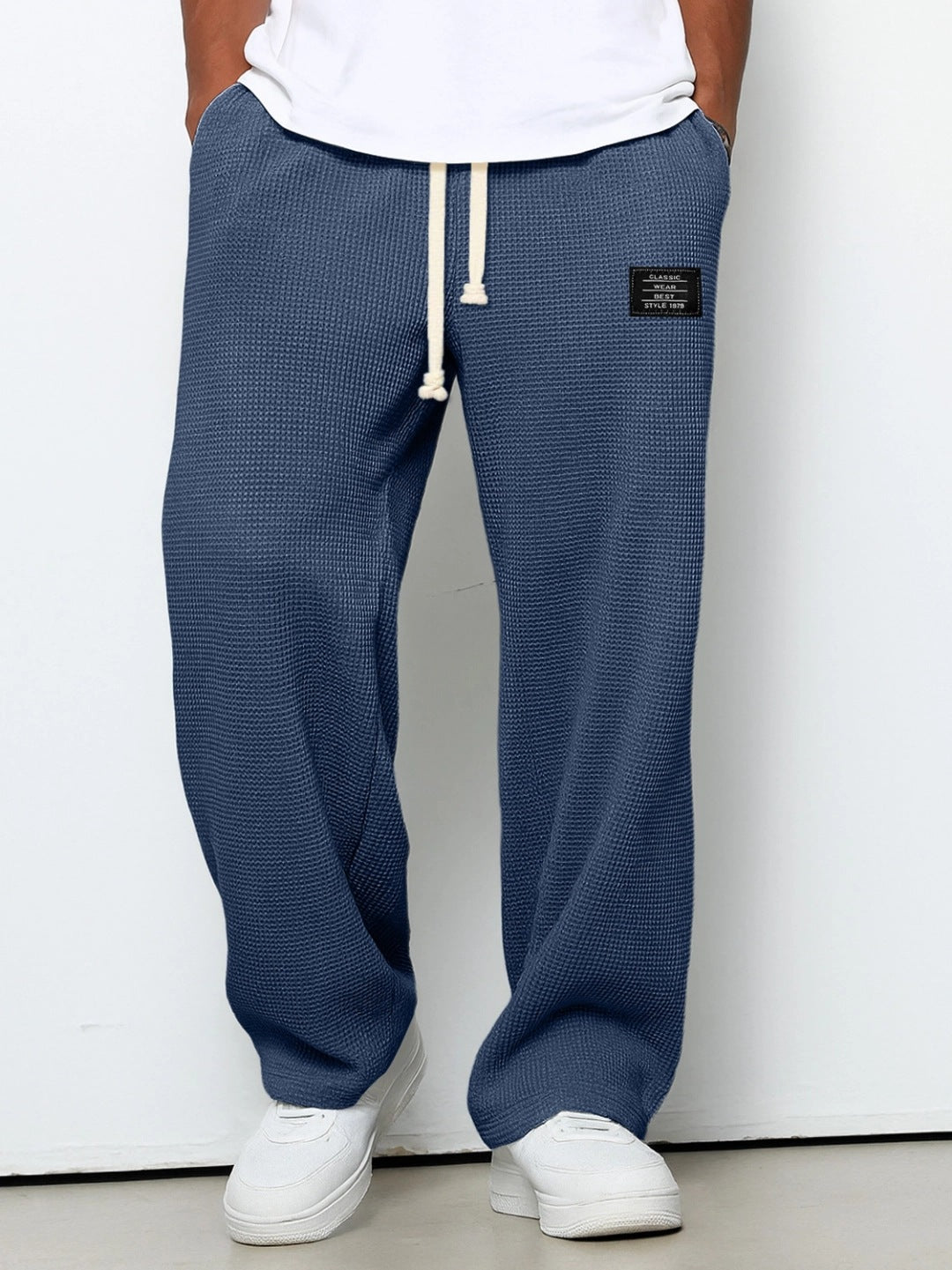 Mens Loose Fit Straight Leg Sweatpants