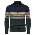 Mens Half Zip Knit Sweater