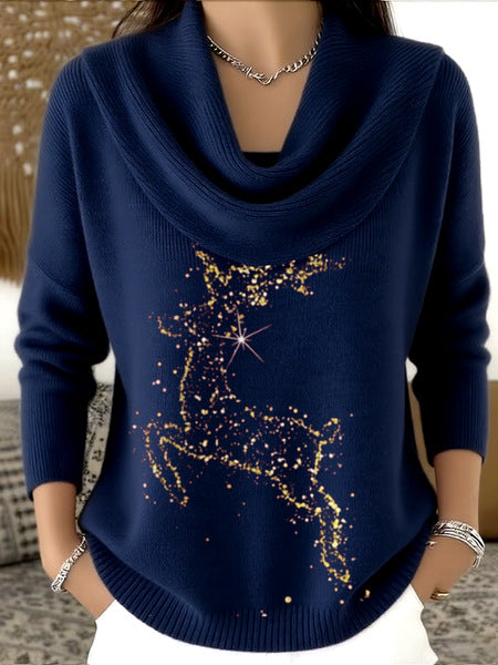 3D Printed Loose Women's Sweater