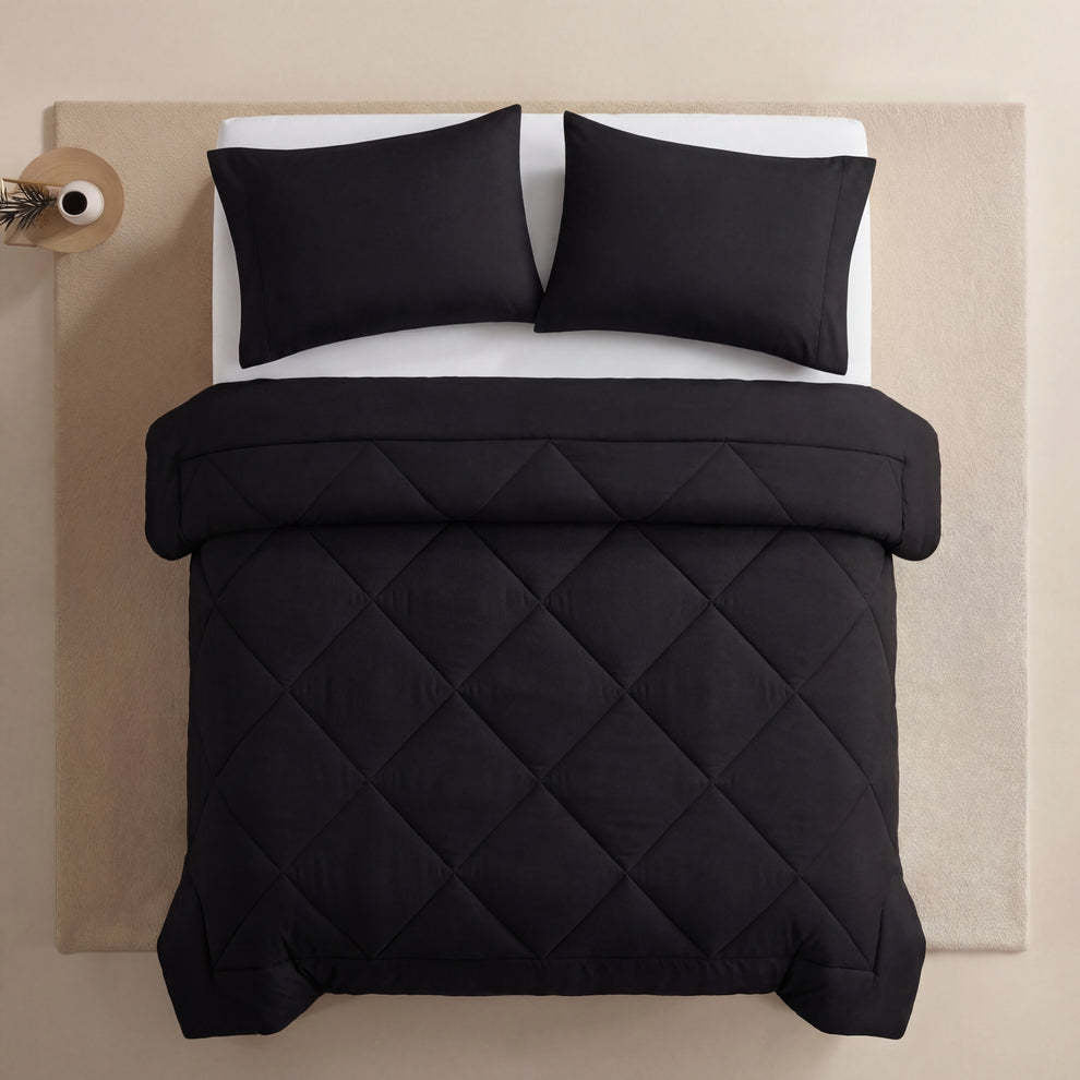 Diamond Quilt Bedding Set