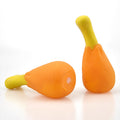 Vinyl Chicken Leg Dog Chew Toy