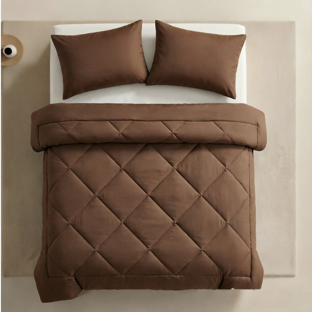Diamond Quilt Bedding Set