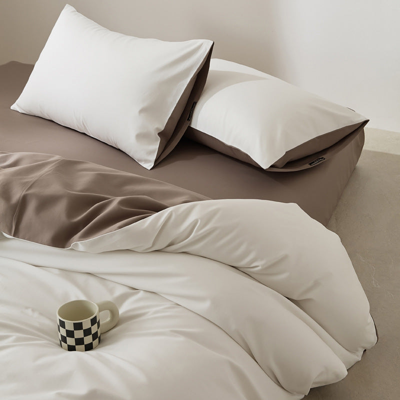 Pure Cotton Satin Bedding Set