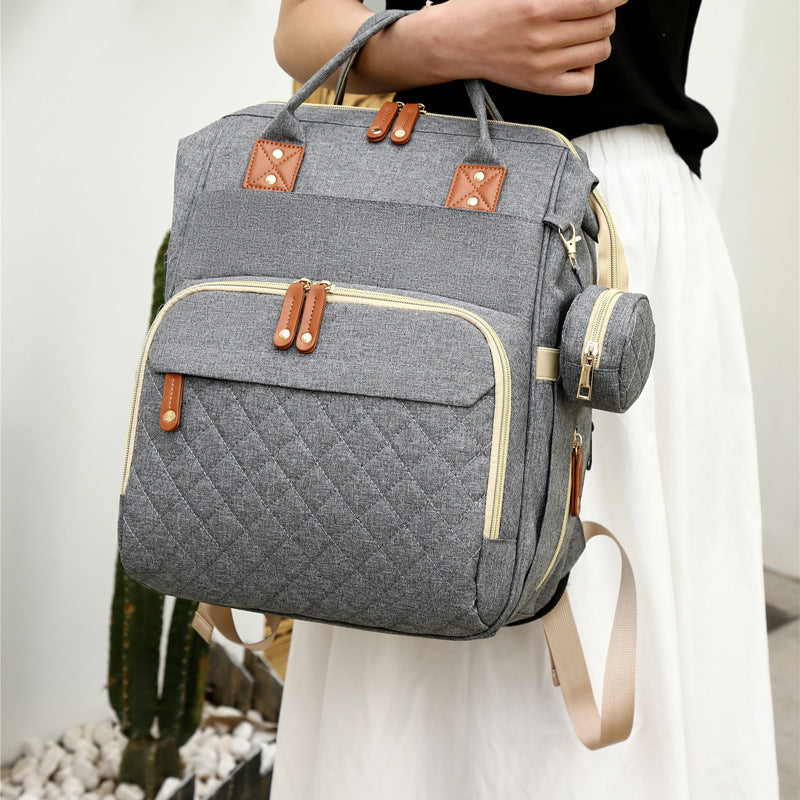 Multifunctional Waterproof Baby Diaper Backpack