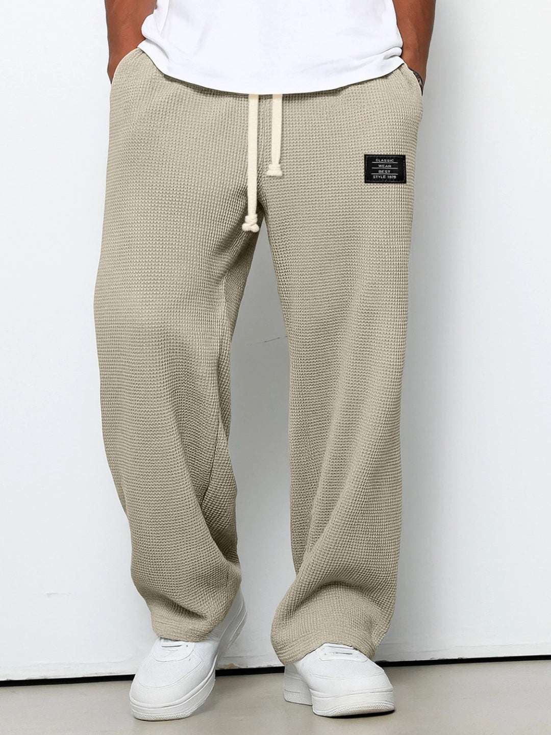 Mens Loose Fit Straight Leg Sweatpants
