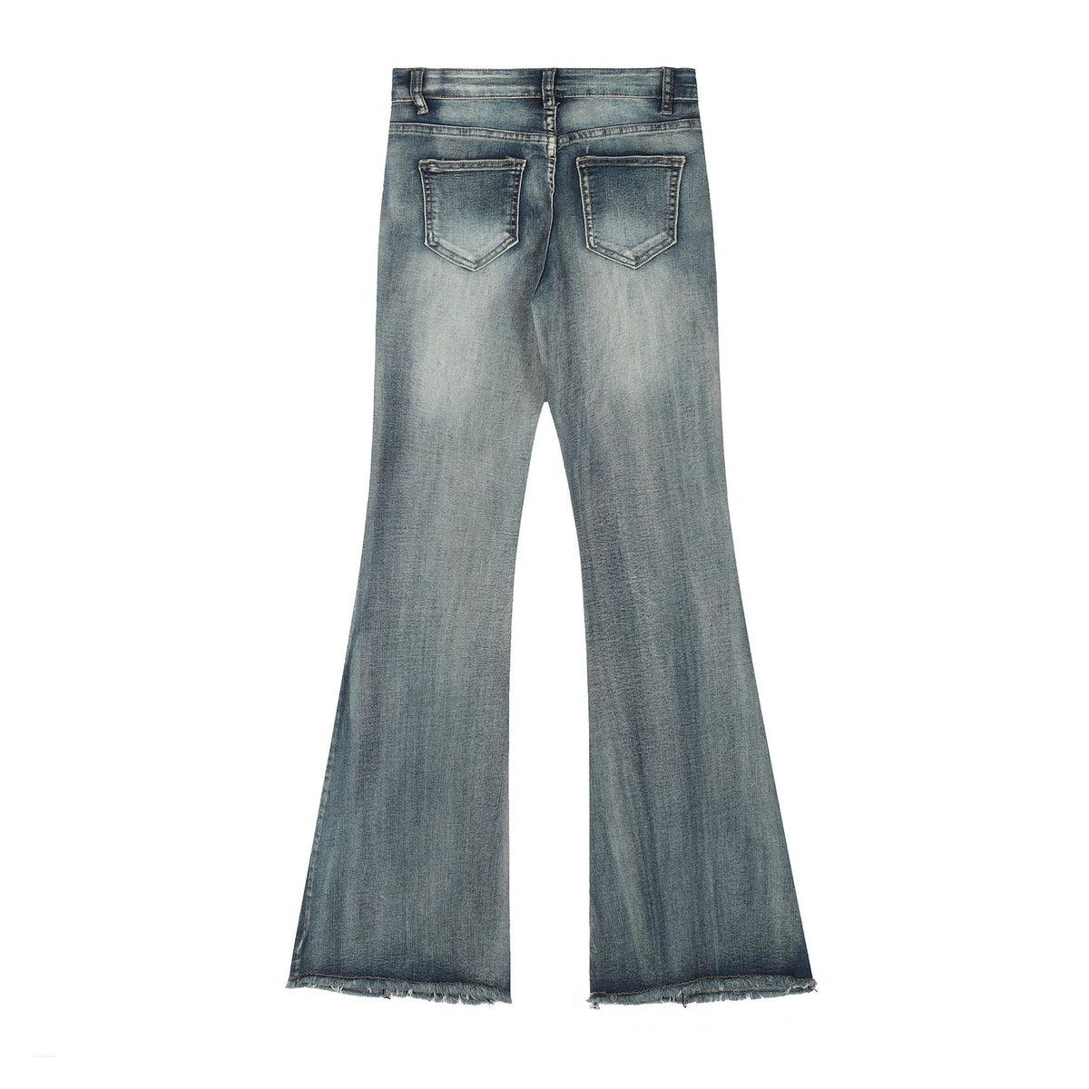 Elegant Women's Cotton Straight Boot-Cut Pants