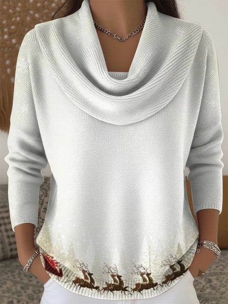3D Printed Loose Women's Sweater