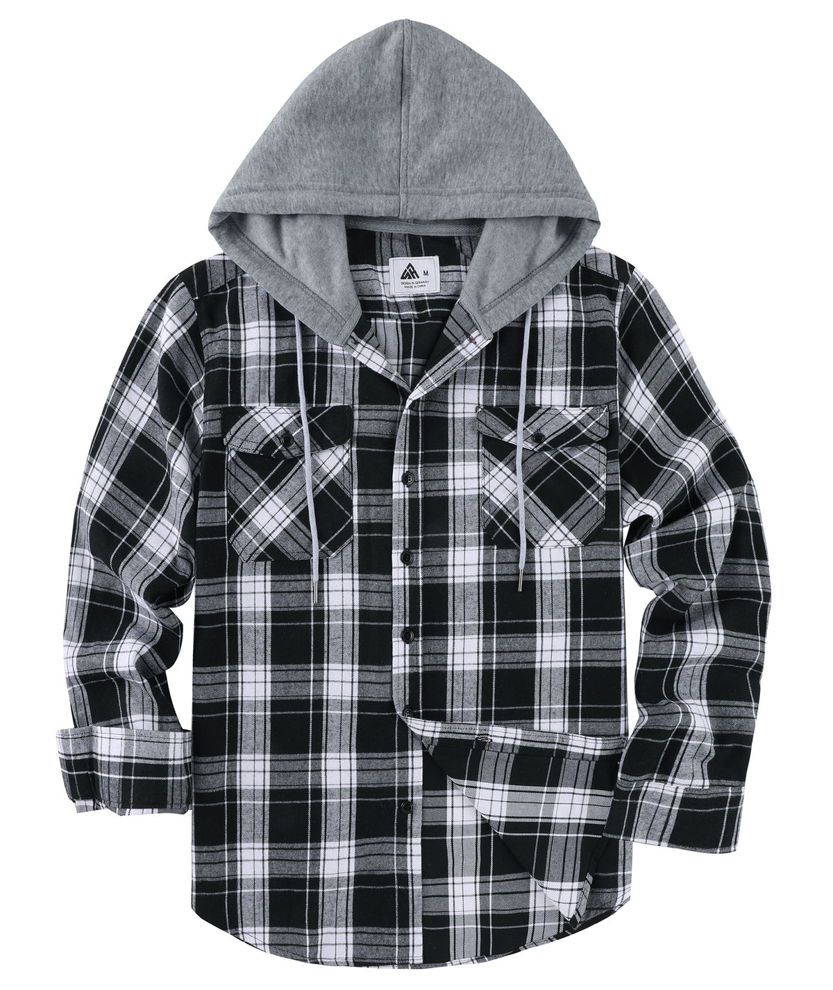 Mens Hooded Cardigan