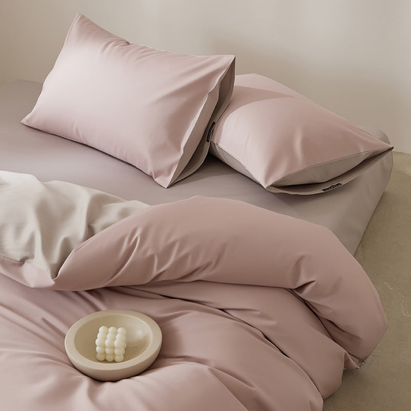 Pure Cotton Satin Bedding Set