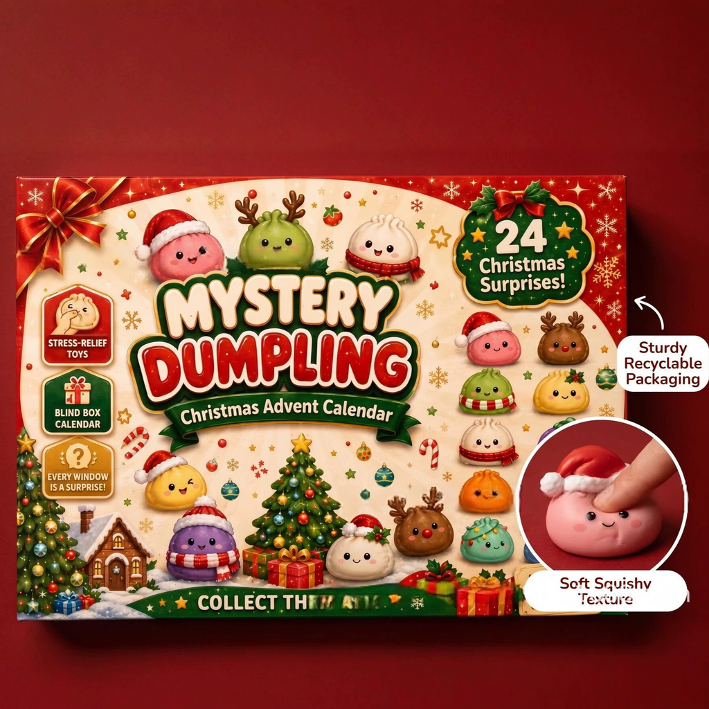 Christmas Squishies Advent Calendar 24-Day Surprise Gift Box