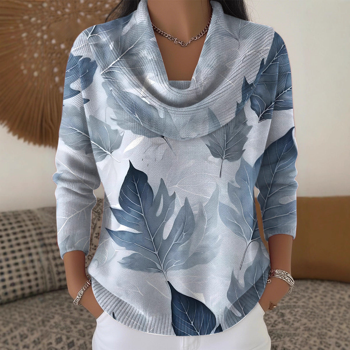 3D Printed Loose Women's Sweater